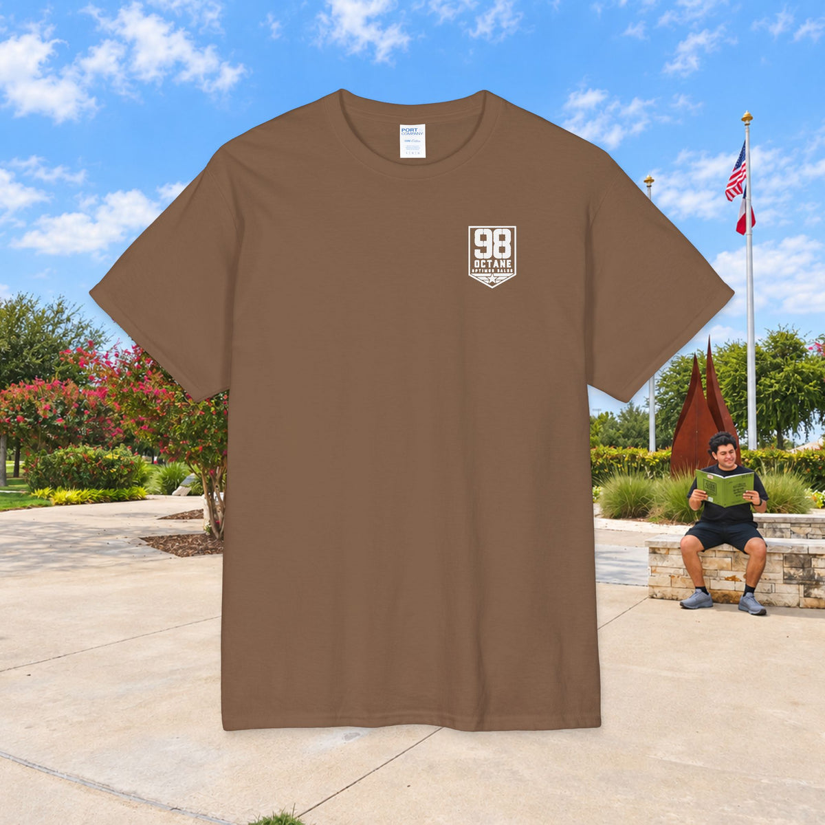 98 Octane Classic Logo Tee | Cotton Crewneck
